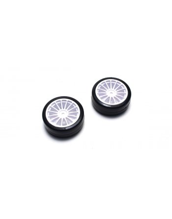 FAT302W Drift Tire(Pre-glued/White/2pcs)FAZERVeX FAT302W  - KYOSHO RC